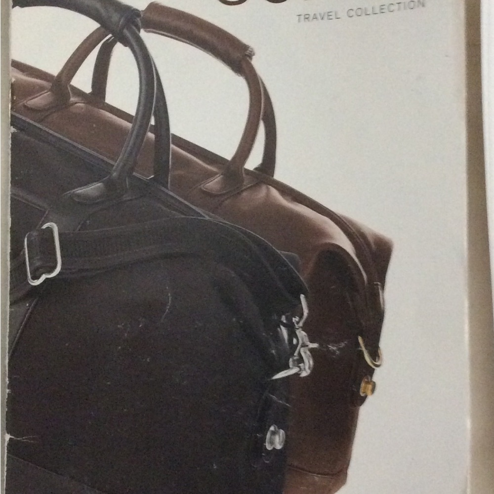 COACH Vintage Cabin Bag 503- w Strap tags and locks - pre 1994 - Picture 6 of 14